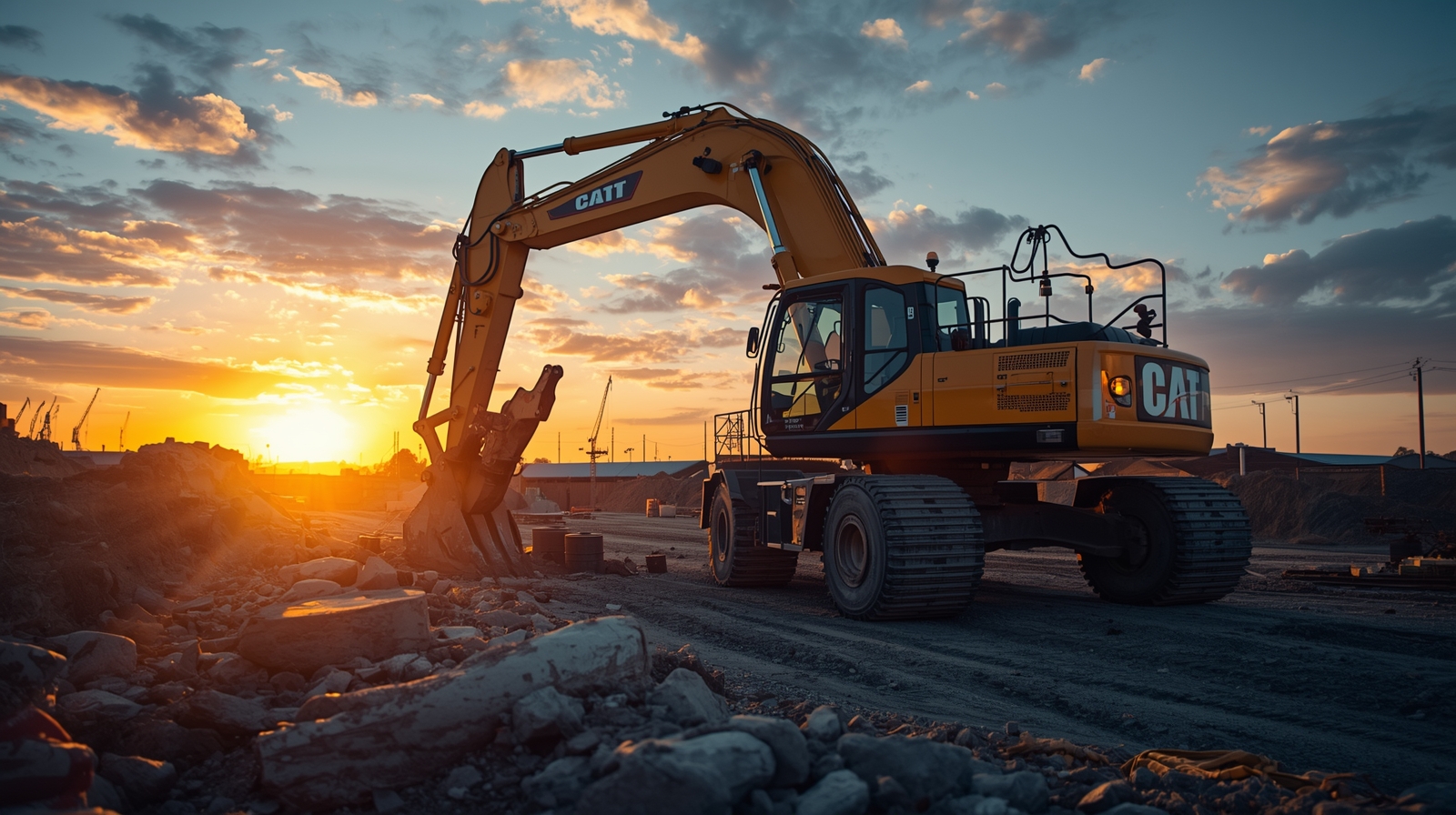 لاستیک های مناسب بیل مکانیکی چیست؟ | کاربرد لاستیک های بیل مکانیکی