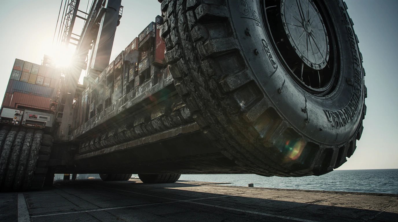 انواع لاستیک های صنعتی برای ریچ استاکر ها